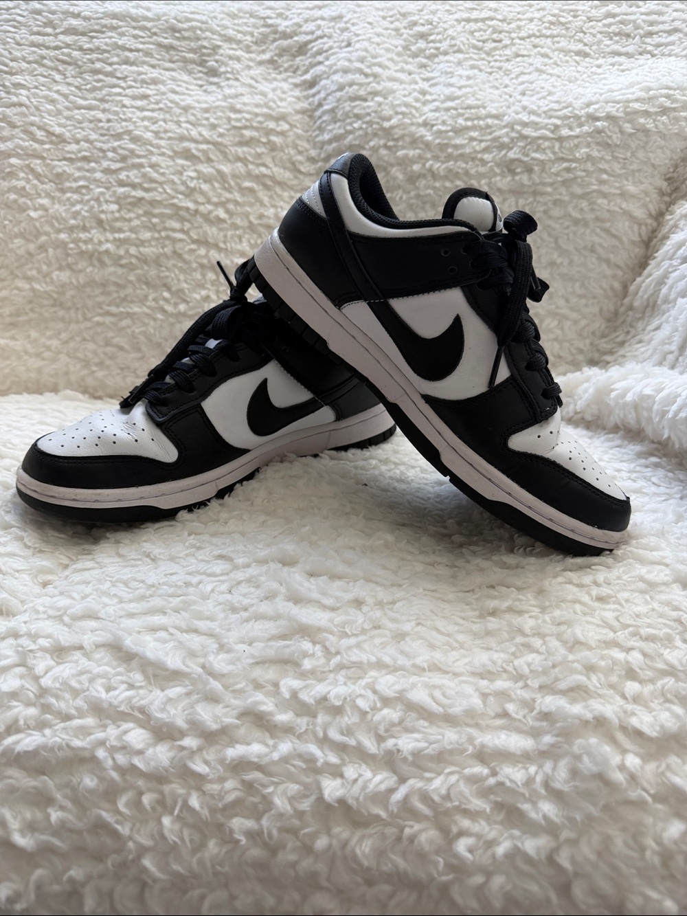 Nike Black and White Low-Top Sneakers